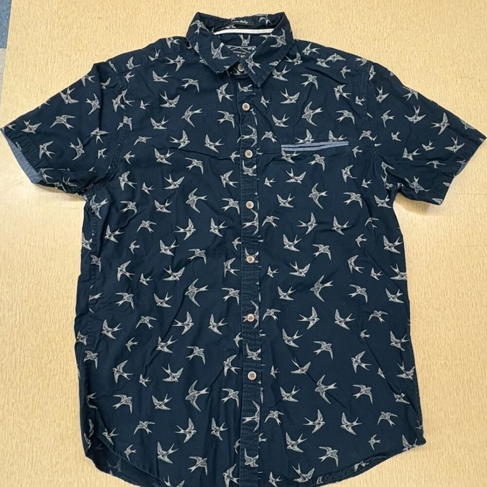 On the Road button down